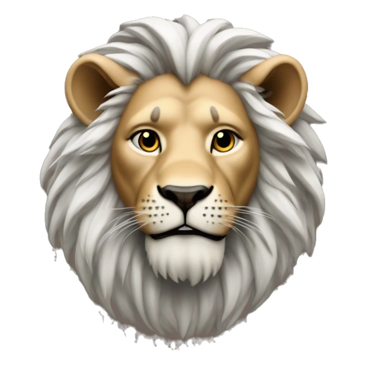 Lion with Ajax tenue sticker