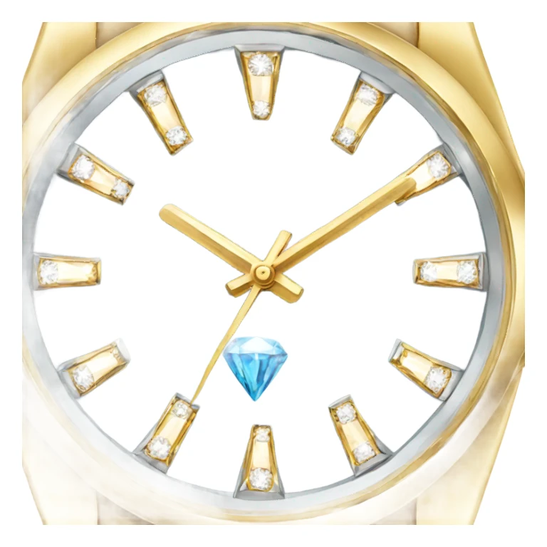 Diamond watch sticker