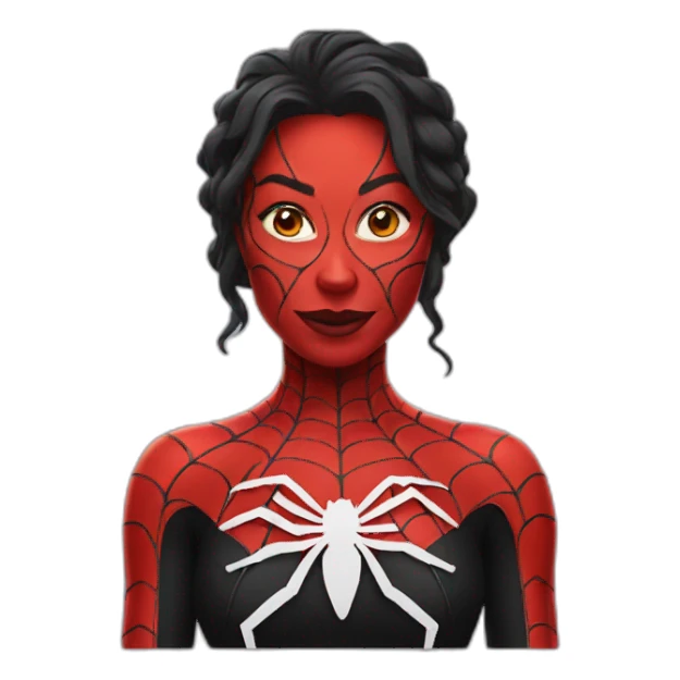 spider woman sticker