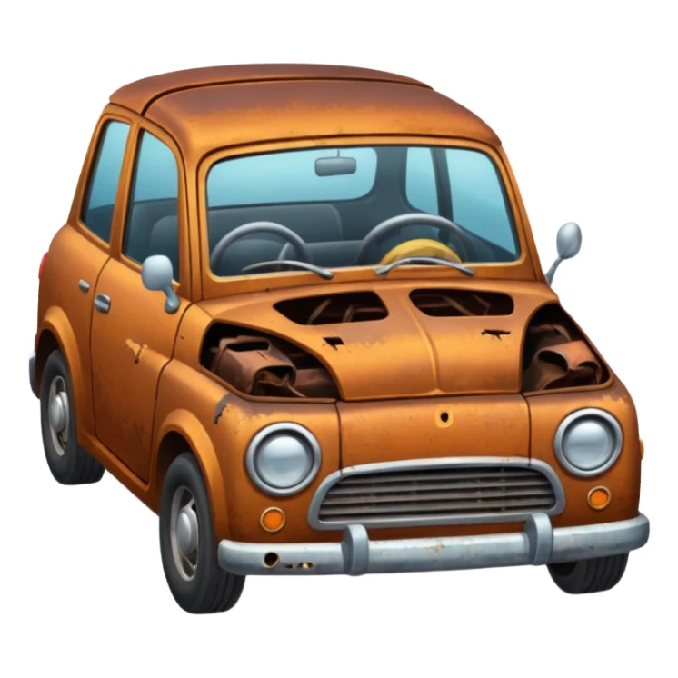 carro en reparacion sticker