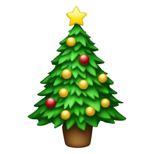 Christmas tree  sticker