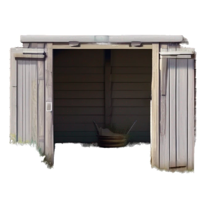 rural garage sticker