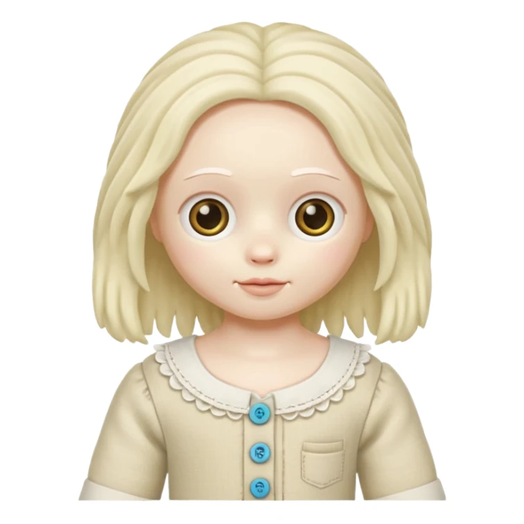 Toy ragdoll  sticker