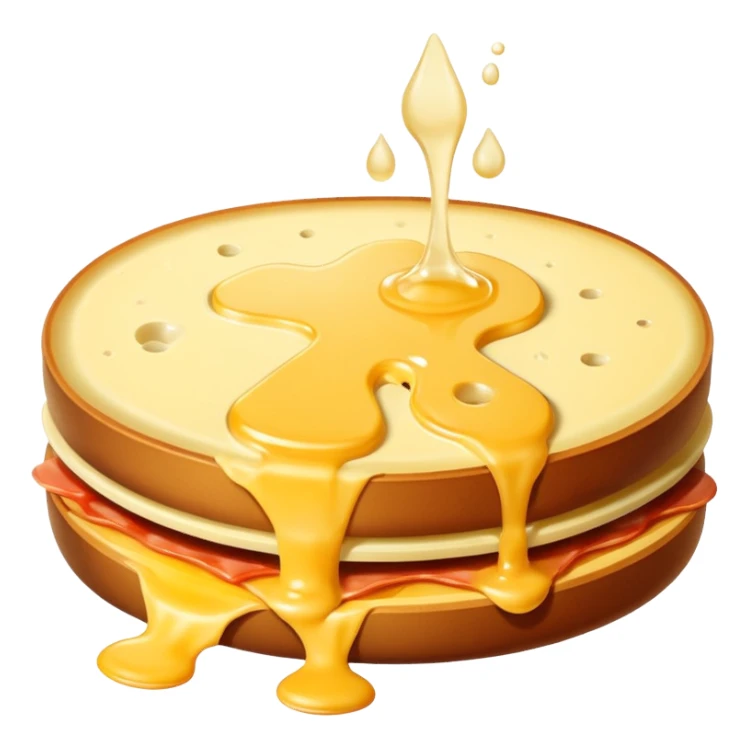 Raclette cheese sticker