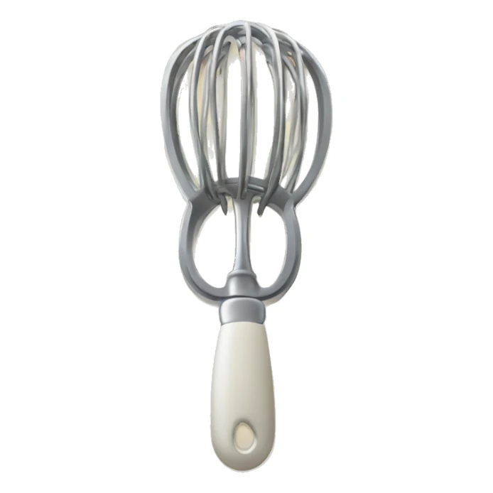 vanilla cute egg beater sticker