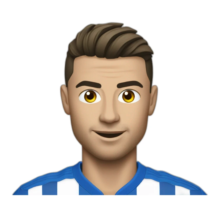 Ronaldo in Getafe CF sticker