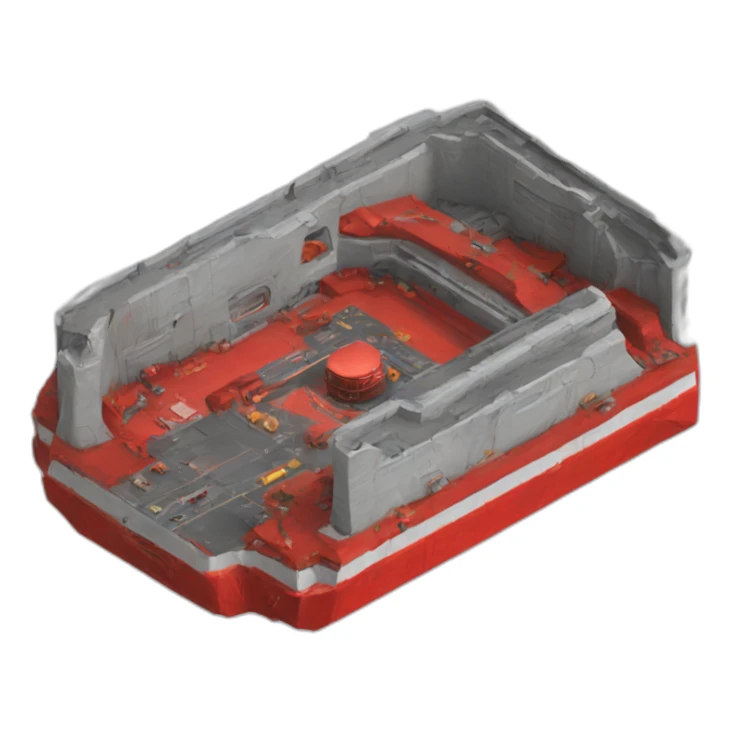 red sector mega demo sticker