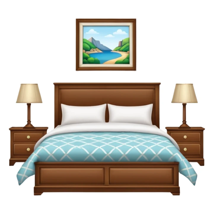 Sleek wooden frames, slightly decorative headboards, brighter bedding styles. sticker