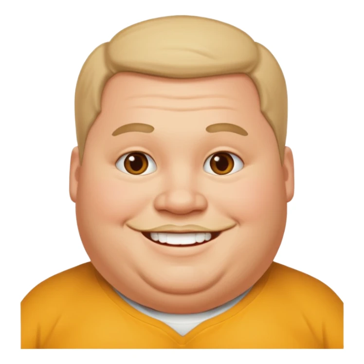 Hombre super Gordo sticker