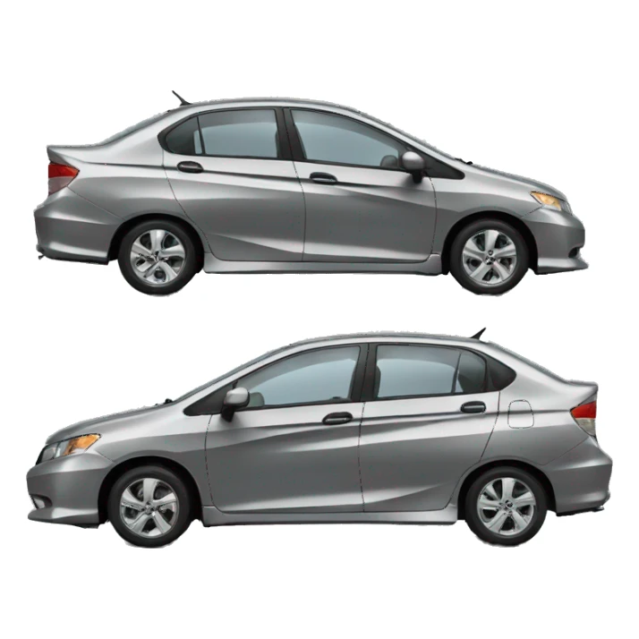 Honda city 2011 black  sticker