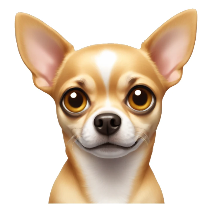 chihuahua rolling eyes sticker