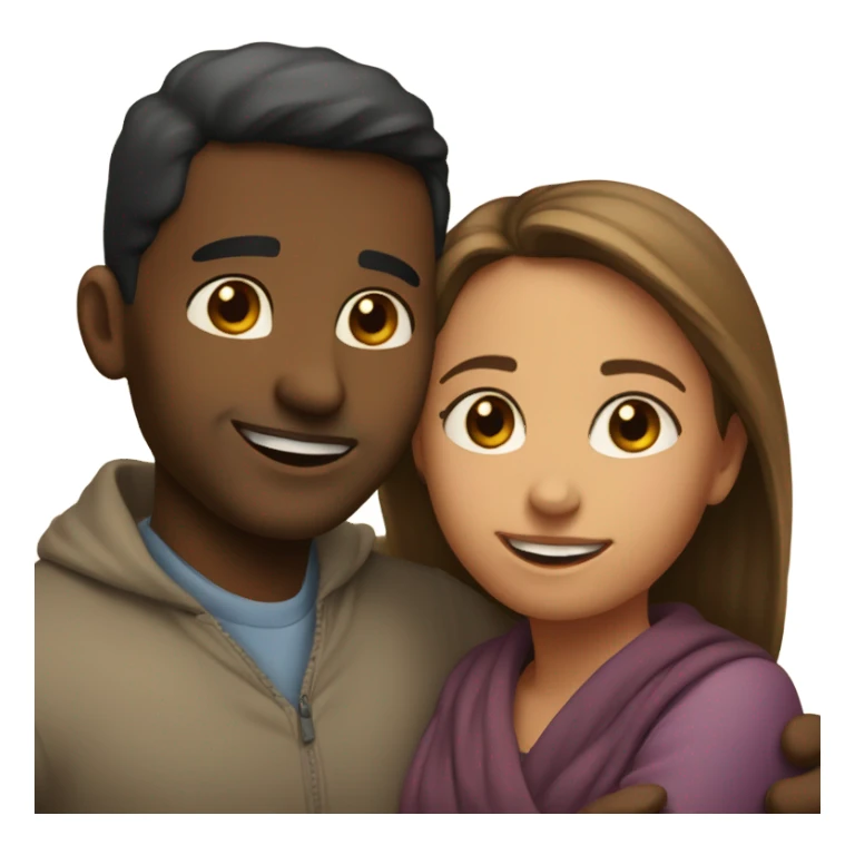 two people in love sticker