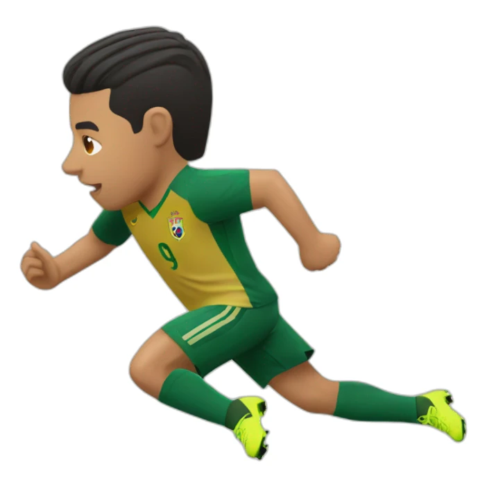Ronaldo scoring goal sticker