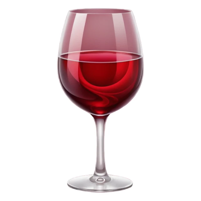 red wine sticker
