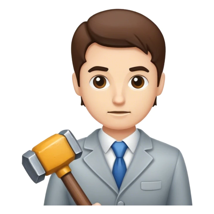 Moderator hammer sticker