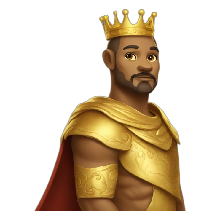 The king midas if it was a cat sticker