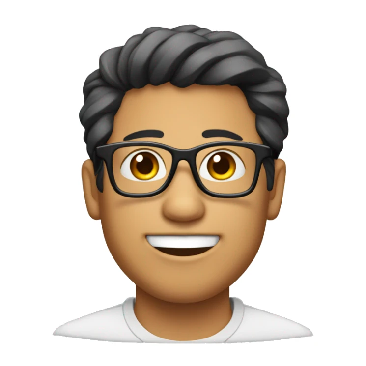 feri hartono with glasses sticker