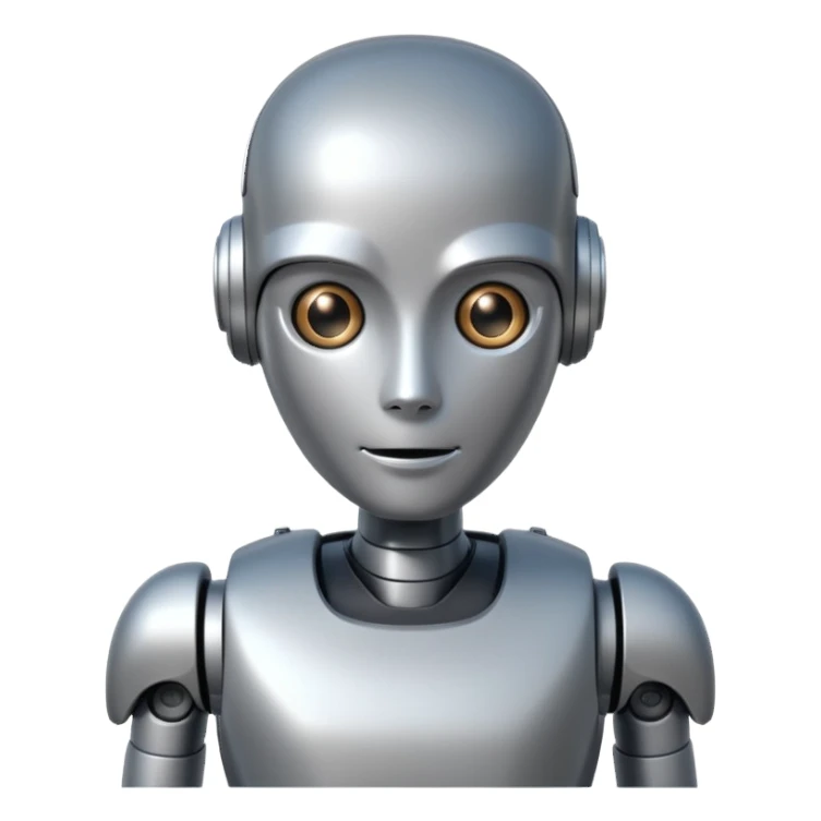 a.i robot sticker