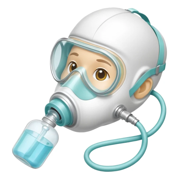 Oxygen Mask sticker