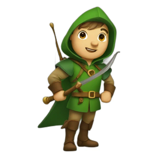 robin hood sticker