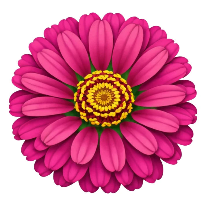 zinnia sticker