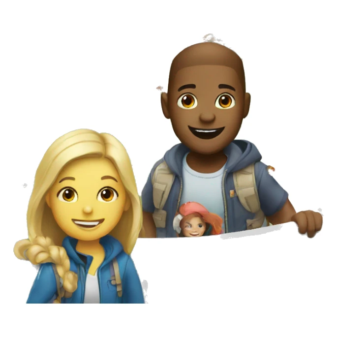 Children's entertainment park sticker