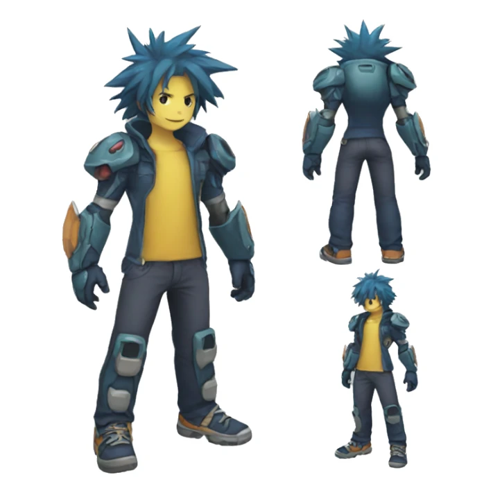 Digimon full body sticker