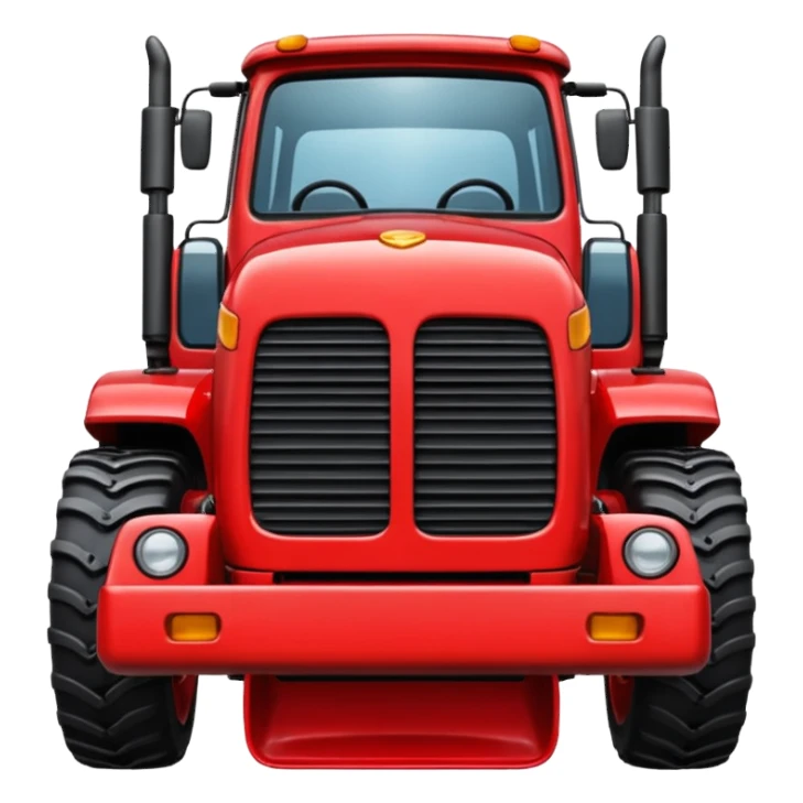 puedes crear unemojis de una tractomula sticker