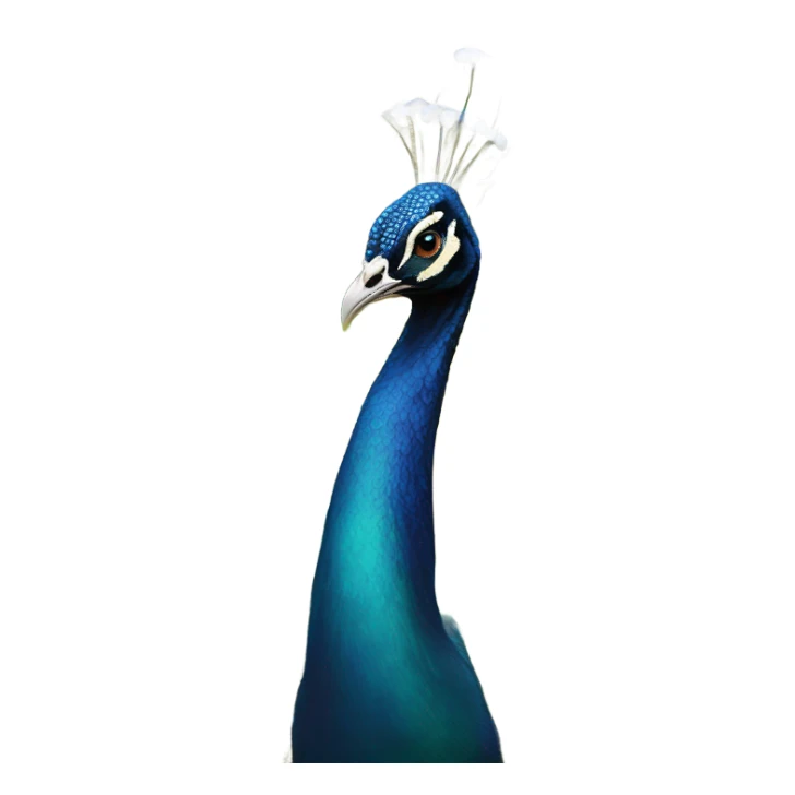 peacock sticker