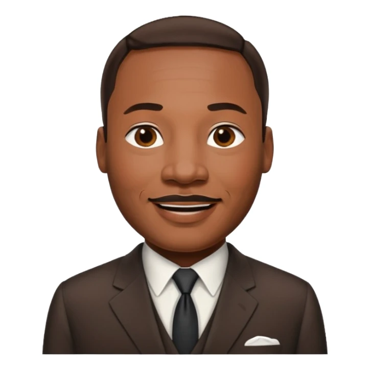 Martin Luther King Jr sticker