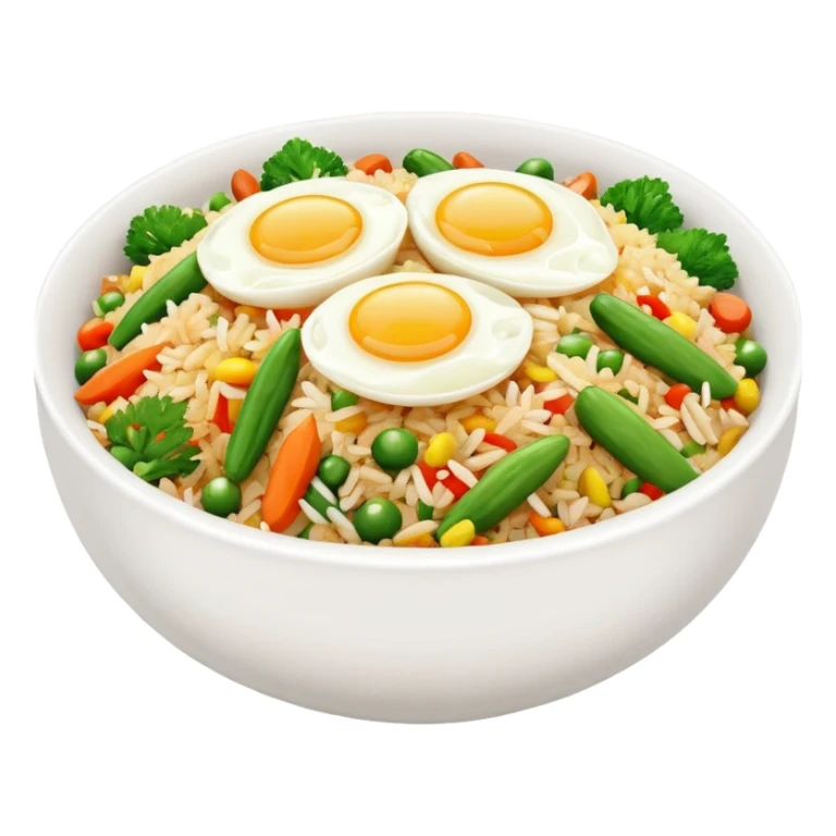 Salted fish fried rice sticker