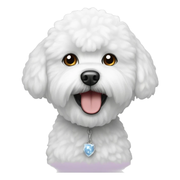 Bichon froze sticker