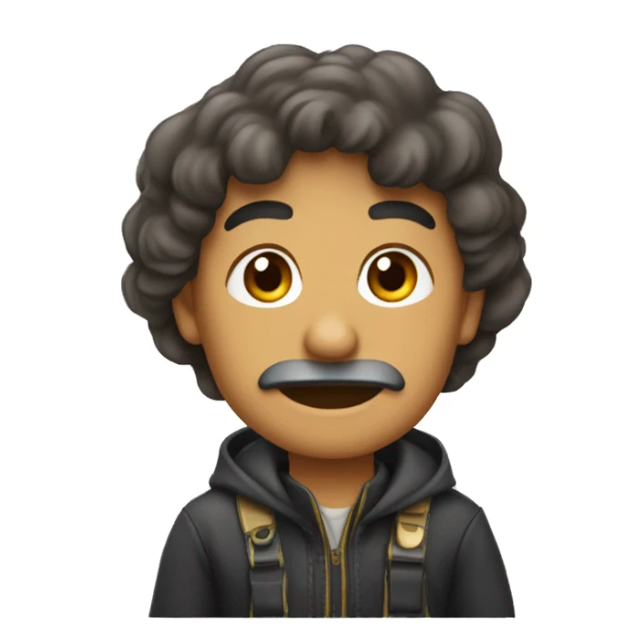 Casimerito enojado sticker