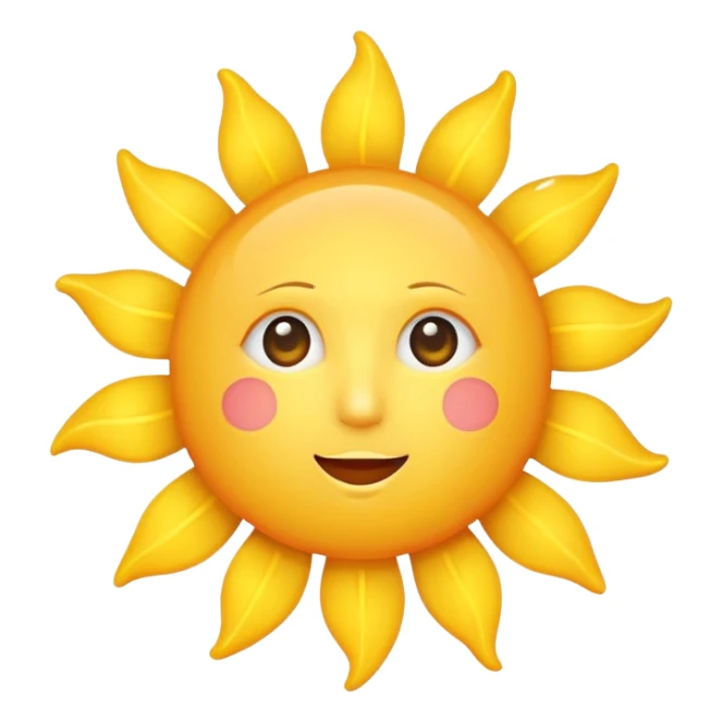 sol con signo de pregunta sticker