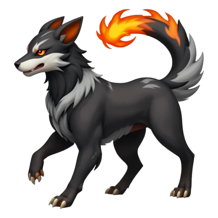 Houndoom-Mightyena (full body) sticker