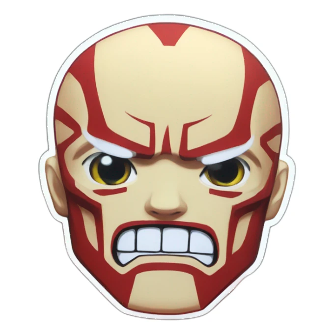 colossal titan sticker sticker