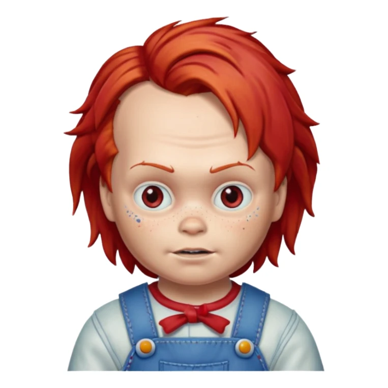 Un emojin de chuky sticker