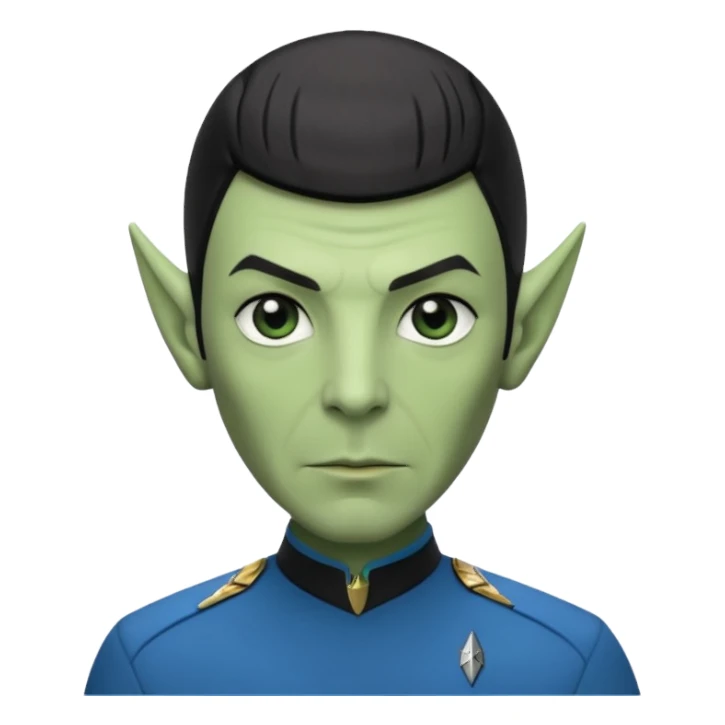Star trek starfleet mr spock sticker