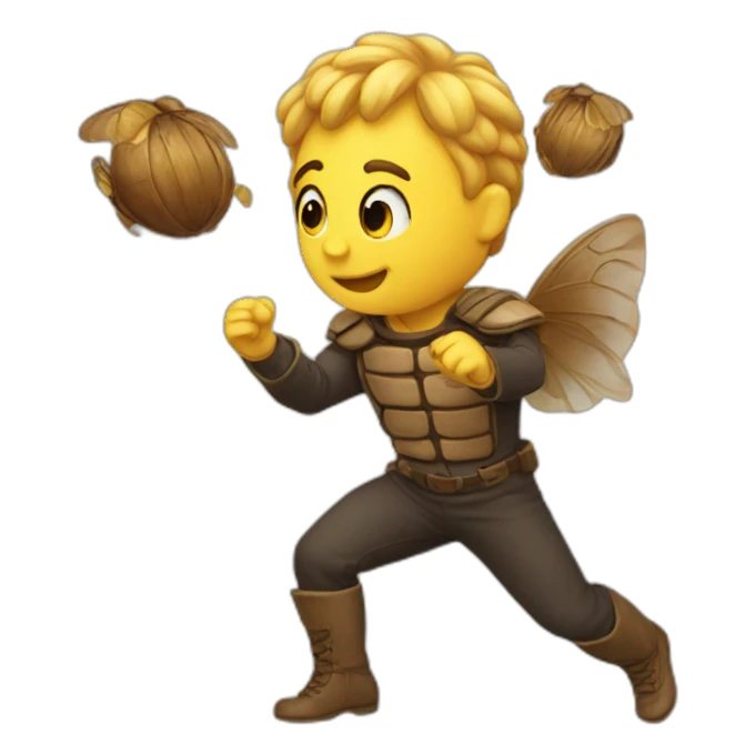 catching butterglies sticker