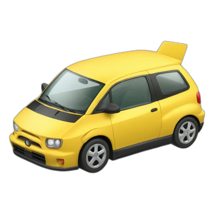 pikachu car sticker