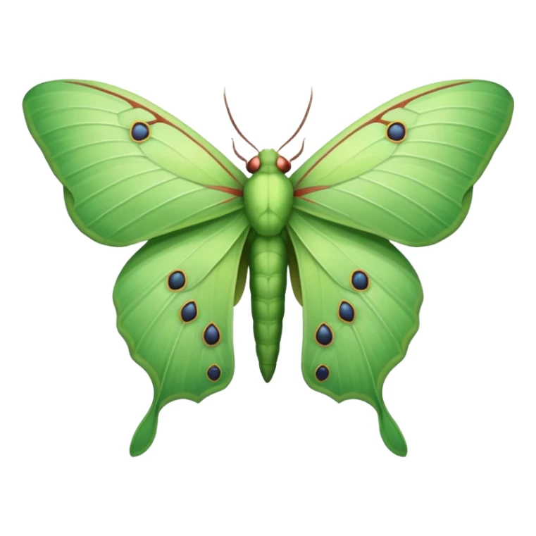 Luna moth  sticker