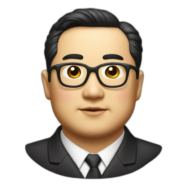 Kim il sung sticker