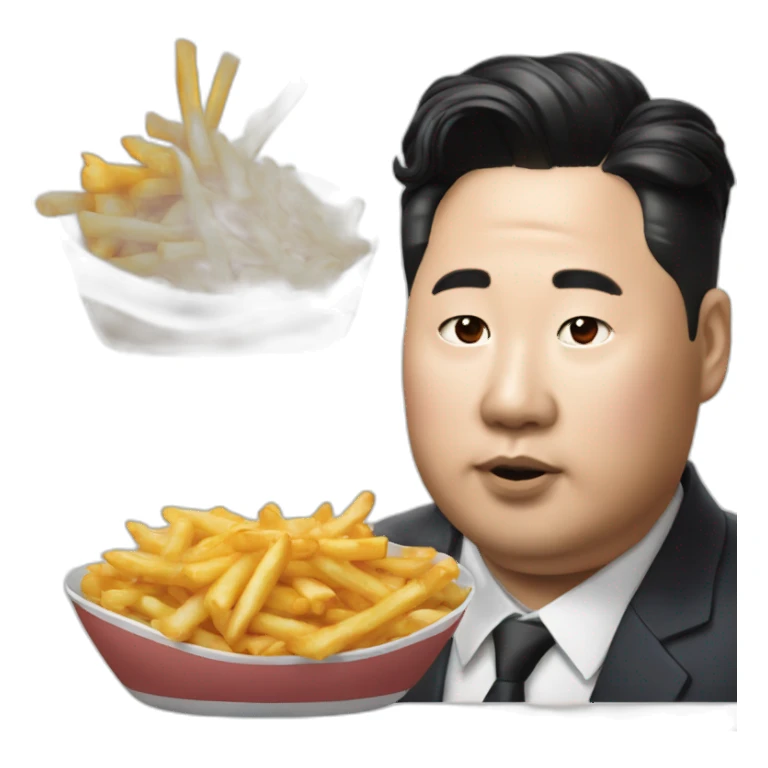 Kim Jung Hun x Poutine sticker
