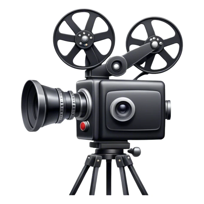 Moviecamera  sticker