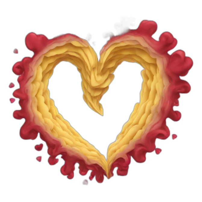 heart tornado sticker