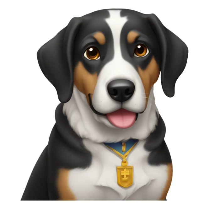 Perro pastor alemán  sticker