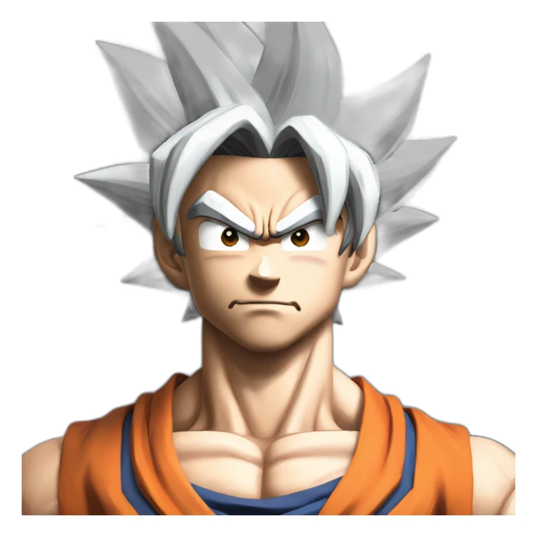 Goku From ultra instinct sticker
