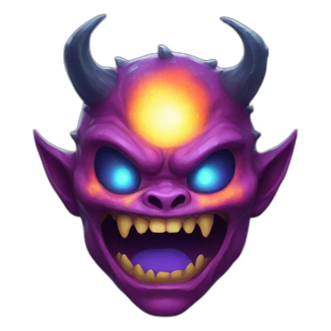 Galaxy Demon sticker