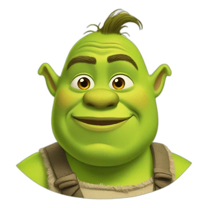 Pregnant Shrek sticker