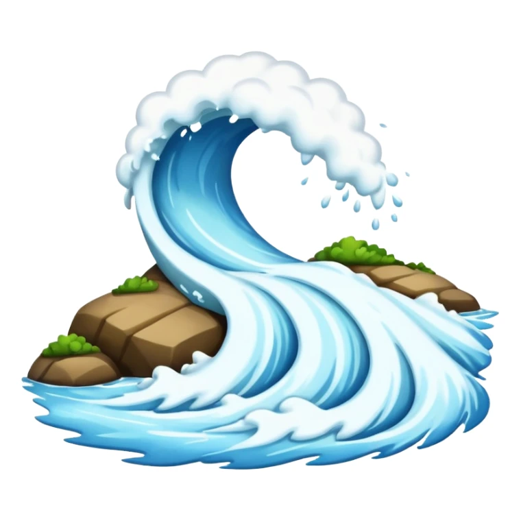 White water sticker